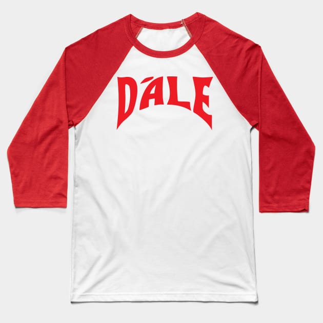 DALE - FOOTBALL TEE Baseball T-Shirt by Illustratorator